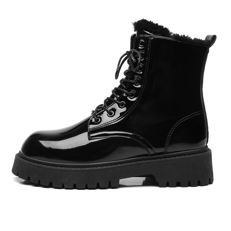 British Style Casual  Leather Boots