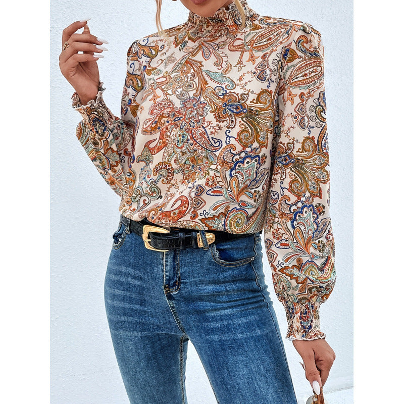 Women's Fashion Printed Cool Long Sleeve Top