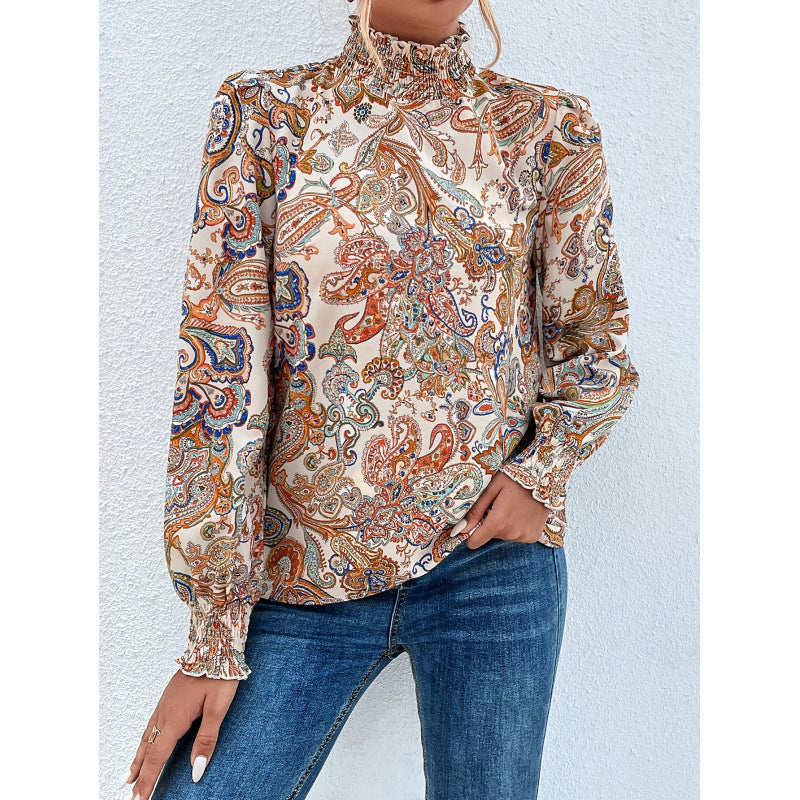 Women's Fashion Printed Cool Long Sleeve Top