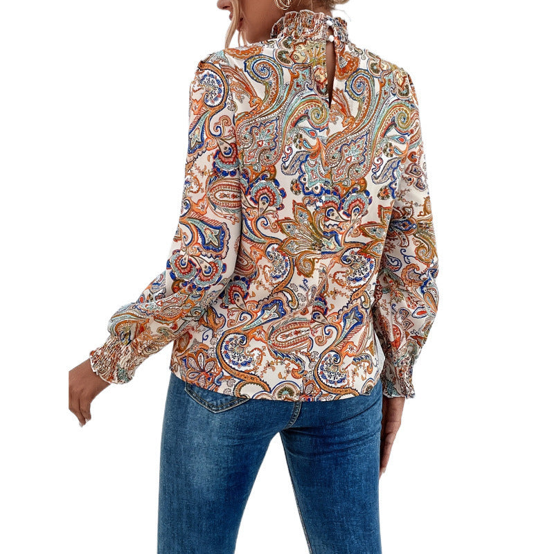 Women's Fashion Printed Cool Long Sleeve Top